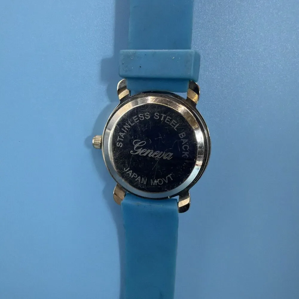 Geneva Rabbit Cartoon Style Quartz Silicone Strap Children's Watch